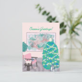 Winter Seasons Greetings シーズンポストカード (スタンド正面)