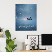 Winter Serenity Art Print – “Soft Light in Quiet S ポスター (ホームオフィス)
