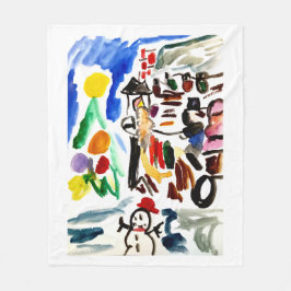 Winter set  フリースブランケット