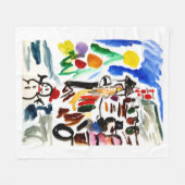 Winter set  フリースブランケット (正面(横))