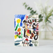 Winter set  ポストカード (スタンド正面)