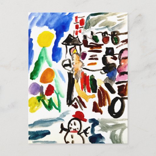 Winter set  ポストカード (正面)