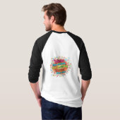 Winter Shine – 温かく輝くホリデー Tシャツ (裏面フル)