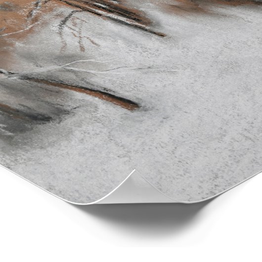 Winter Silence by the Window ポスター (角)