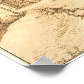 Winter Skaters - Hans Bol Fine Art Poster ポスター (角)