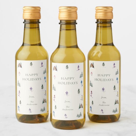 WINTER SLOPES ワインラベル (ボトル)