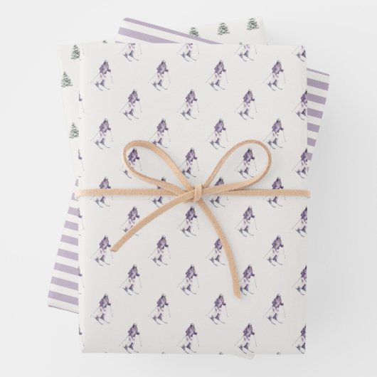 WINTER SLOPES Holiday ラッピングペーパーシート (インサイチュ)