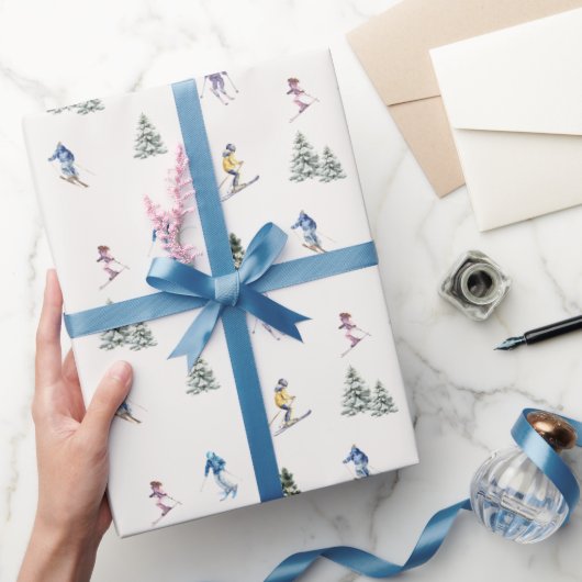 WINTER SLOPES Holiday ラッピングペーパー (ギフト)