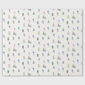 WINTER SLOPES Holiday ラッピングペーパー (フラット)