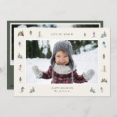 WINTER SLOPES Photo  シーズンカード (正面/裏面)