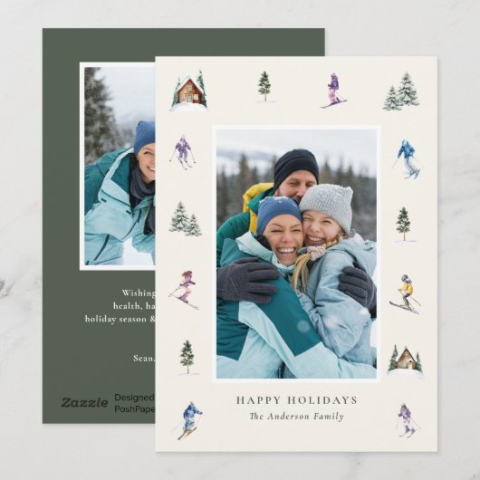 WINTER SLOPES Photo  シーズンカード (正面/裏面)