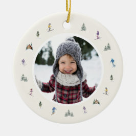 WINTER SLOPES Photo セラミックオーナメント