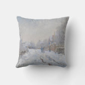 Winter Snow at Argeteuil クッション (裏面)