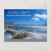 Winter Snow at Blue Mesa Resrvoir, Curecanti NRA ポストカード (正面)