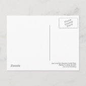 Winter Snow, Bute Park, Cardiff, Wales ポストカード (裏面)