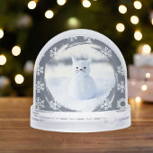 Winter Snow Cat Christmas Pet Photo Snow Globe
