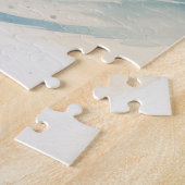 Winter Snow Fairy Watercolor Art  ジグソーパズル (側面)