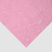 Winter Snow Flakes on Pink 薄葉紙 (詳細)