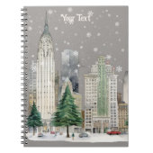 Winter Snow in the City ノートブック (正面)