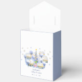 Winter Snow It Take A Village Baby Shower  フェイバーボックス (見開き)