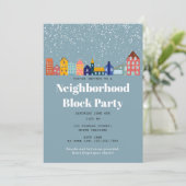 Winter Snow Neighborhood Block Party 招待状 (スタンド正面)