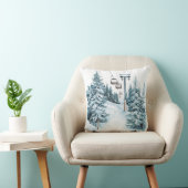 Winter Snow Ski クッション (椅子)