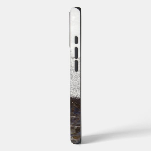 Winter Snow Stream Stripes Case-Mate iPhoneケース (裏面 / 左)
