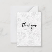 Winter Snowflake 結婚's Thank you