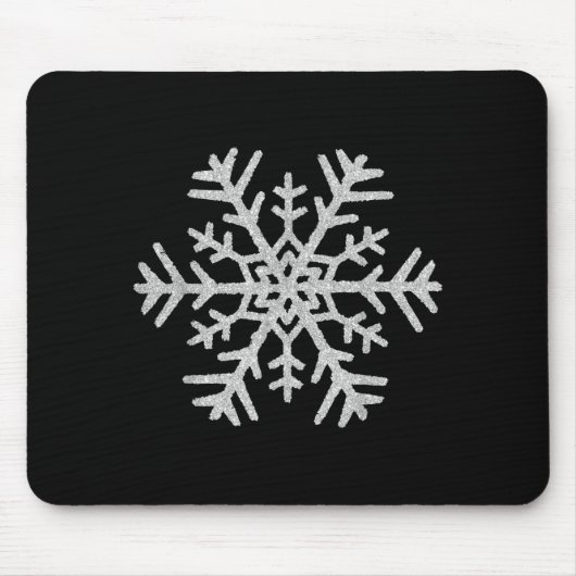 Winter Snowflake Christmas Xmas Costumes Men Women マウスパッド (正面)