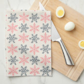 Winter Snowflake Kitchen Towels キッチンタオル (四つ折り)