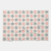 Winter Snowflake Kitchen Towels キッチンタオル (横)