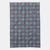 Winter Snowflake Kitchen Towels キッチンタオル (縦)