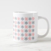 Winter Snowflake Specialty Mug ジャンボコーヒーマグカップ (右)