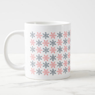 Winter Snowflake Specialty Mug ジャンボコーヒーマグカップ