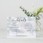 Winter Snowflakesの詳細情報 エンクロージャーカード (スタンド正面)