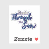 Winter Snowflakes  シール (シート)