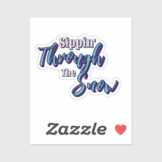 Winter Snowflakes  シール (シート)