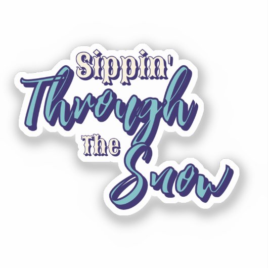 Winter Snowflakes  シール (正面)