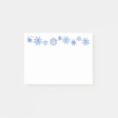 Winter Snowflakes ポストイット (正面)
