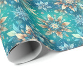 Winter Snowflakes  ラッピングペーパー (ロールコーナー)