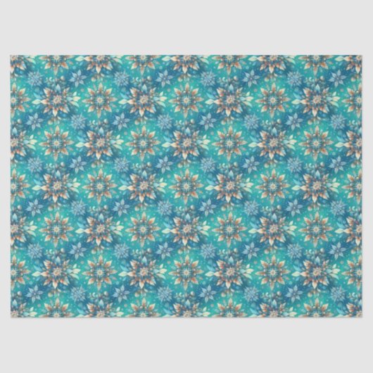 Winter Snowflakes  薄葉紙 (正面)