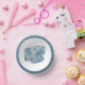 Winter Snowflakes Christmas Party ペーパーボウル (パーティー)