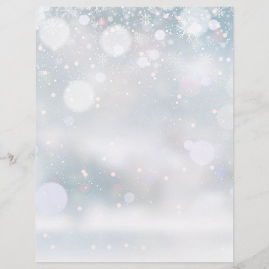 Winter Snowflaks Scriptのスケジ結婚ュールタイムライン (裏面)