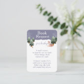 Winter Snowglobe Book Request エンクロージャーカード (スタンド正面)