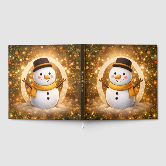 Winter snowman ゲストブック (全面)