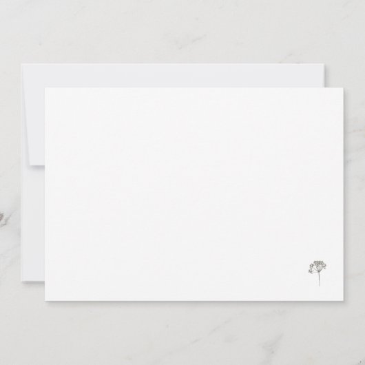 Winter Softness, snowy シーズンカード (裏面)