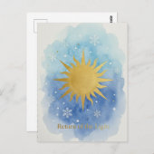 Winter Solstice Postcard ポストカード (正面/裏面)
