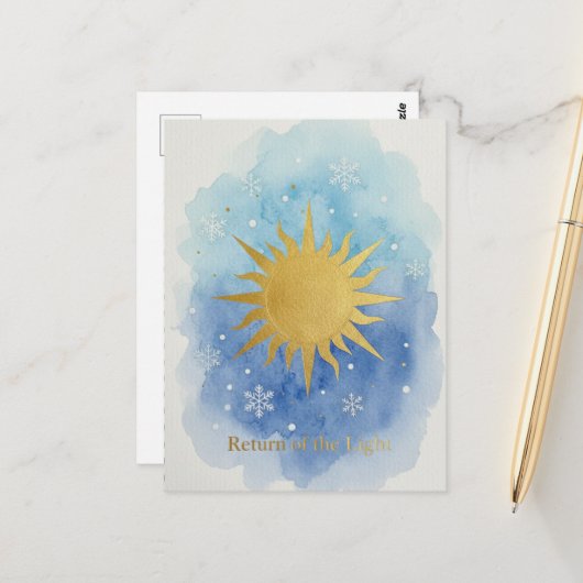 Winter Solstice Postcard ポストカード (正面/裏面インサイチュ)