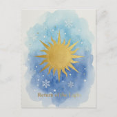 Winter Solstice Postcard ポストカード (正面)