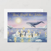 Winter Solstice Postcard ポストカード (正面/裏面)